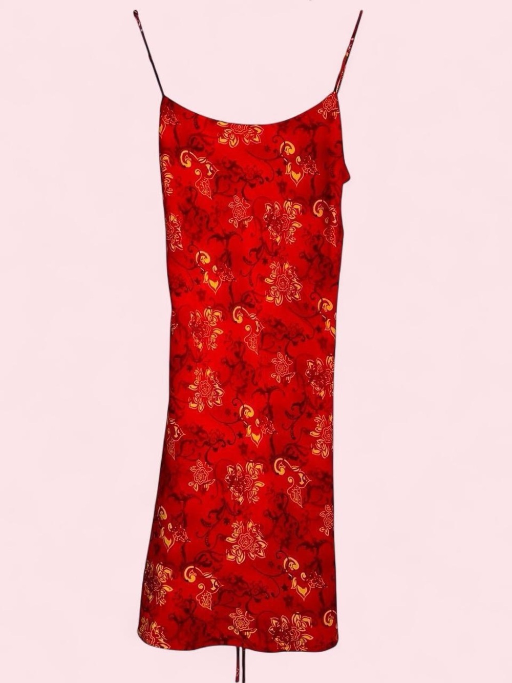 90s vintage La belle simmer slip dress